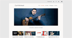 Desktop Screenshot of cyrilmichaud.com